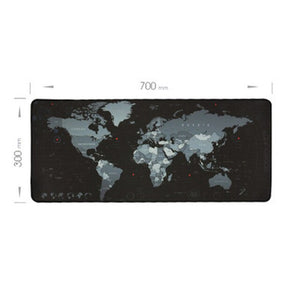 Extra Large Mouse Pad Colorful World Map
