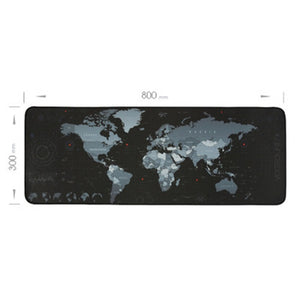 Extra Large Mouse Pad Colorful World Map